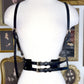 DUAL BUCKLE SUSPENDER BELT