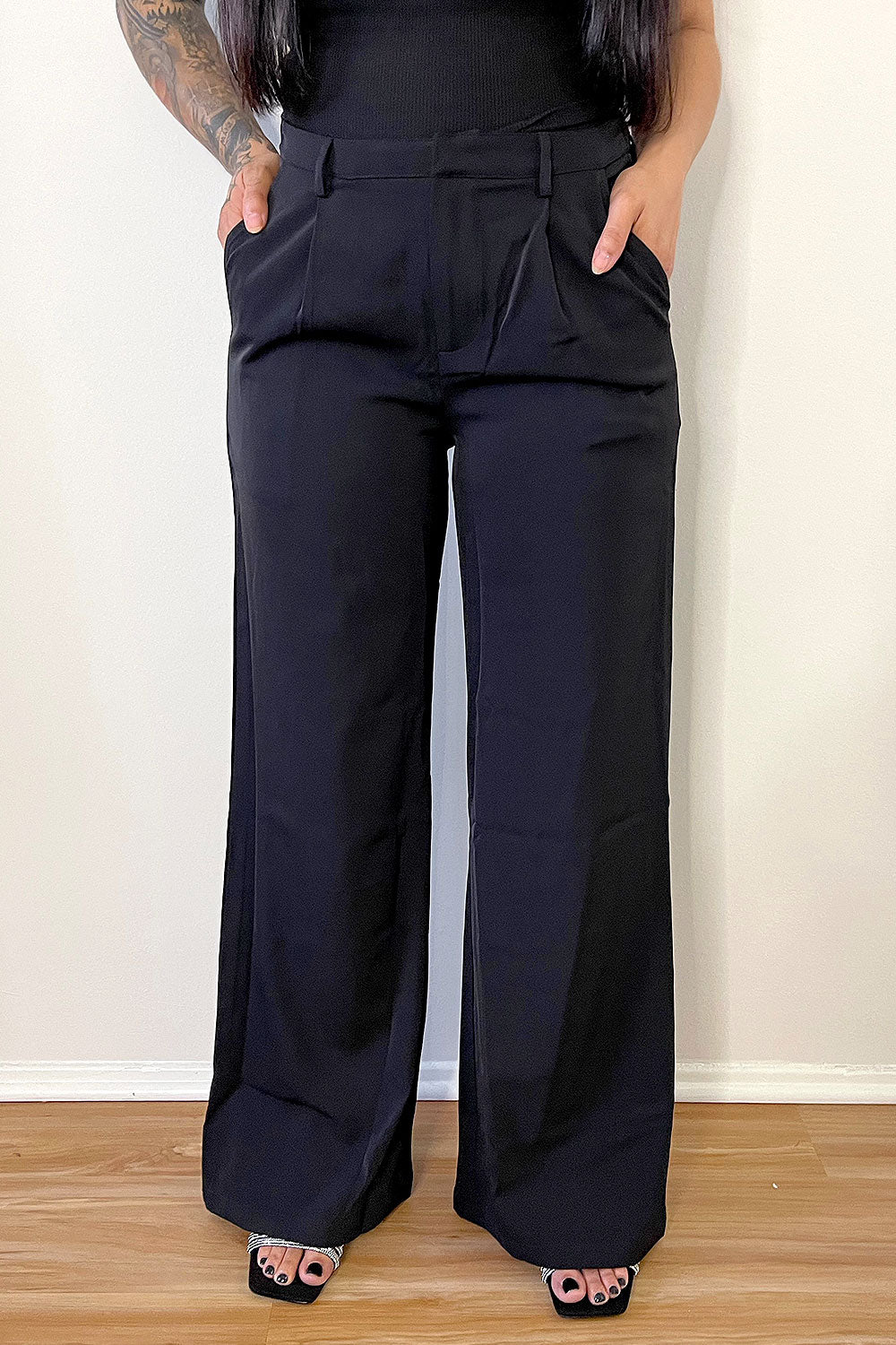 ESTRELLA WIDE LEG TROUSER PANTS