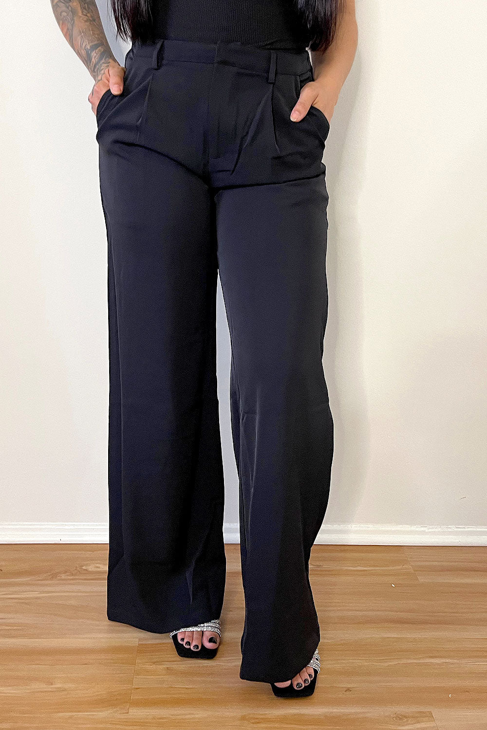 ESTRELLA WIDE LEG TROUSER PANTS