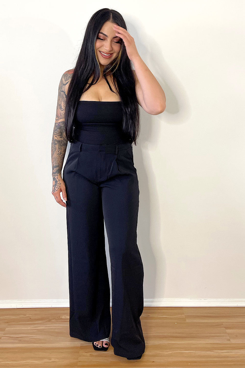 ESTRELLA WIDE LEG TROUSER PANTS