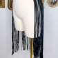 WESTERN FAUX LEATHER FRINGE BELT
