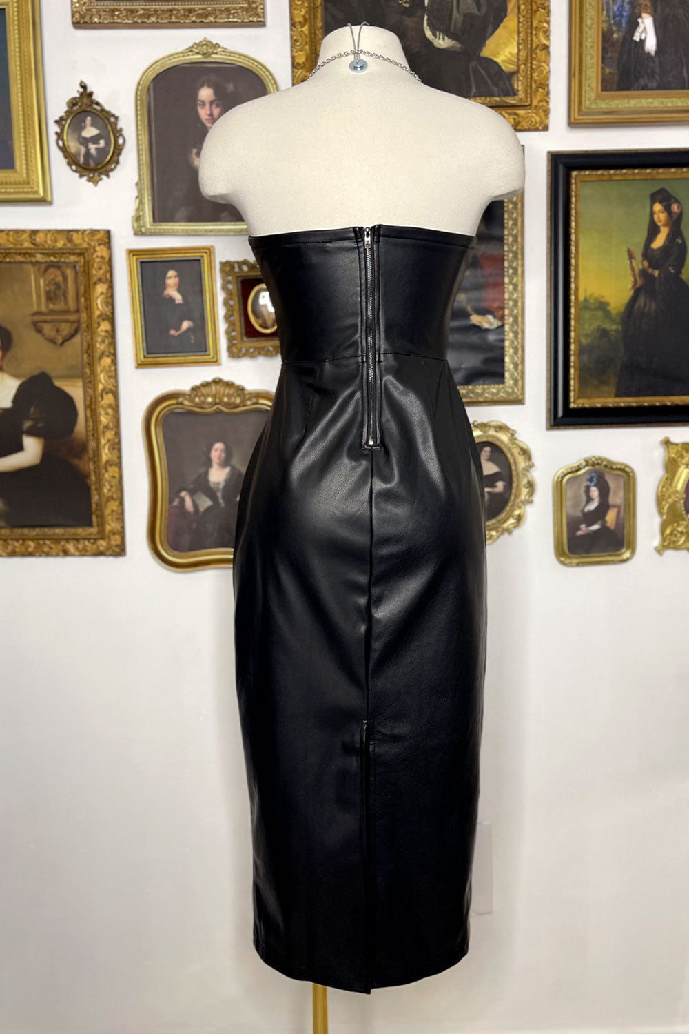 JAMIE CORSET MIDI DRESS