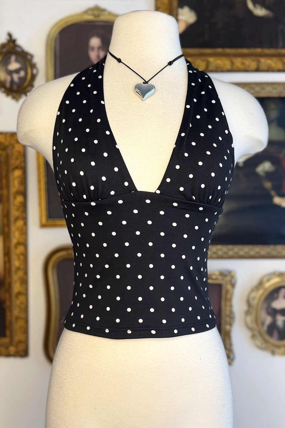 JANESSA POLKA DOT TOP