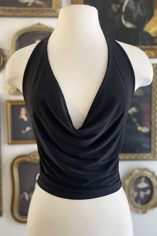 JHANA COWL NECK TOP