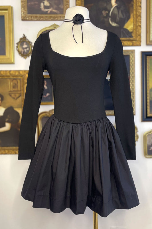 KATHERINE LONG SLEEVE MINI DRESS