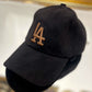 LA HAT - BLACK/MOCHA