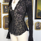 LACY BELL SLEEVE LACE TOP