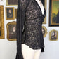 LACY BELL SLEEVE LACE TOP