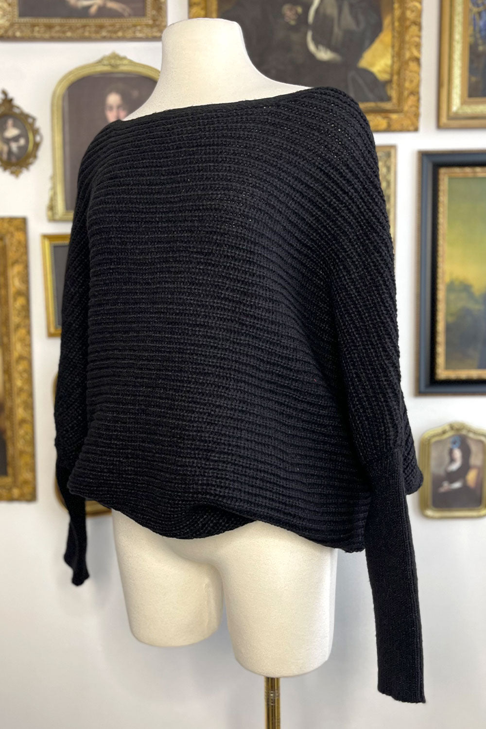 LAUREN OVERSIZED KNIT SWEATER