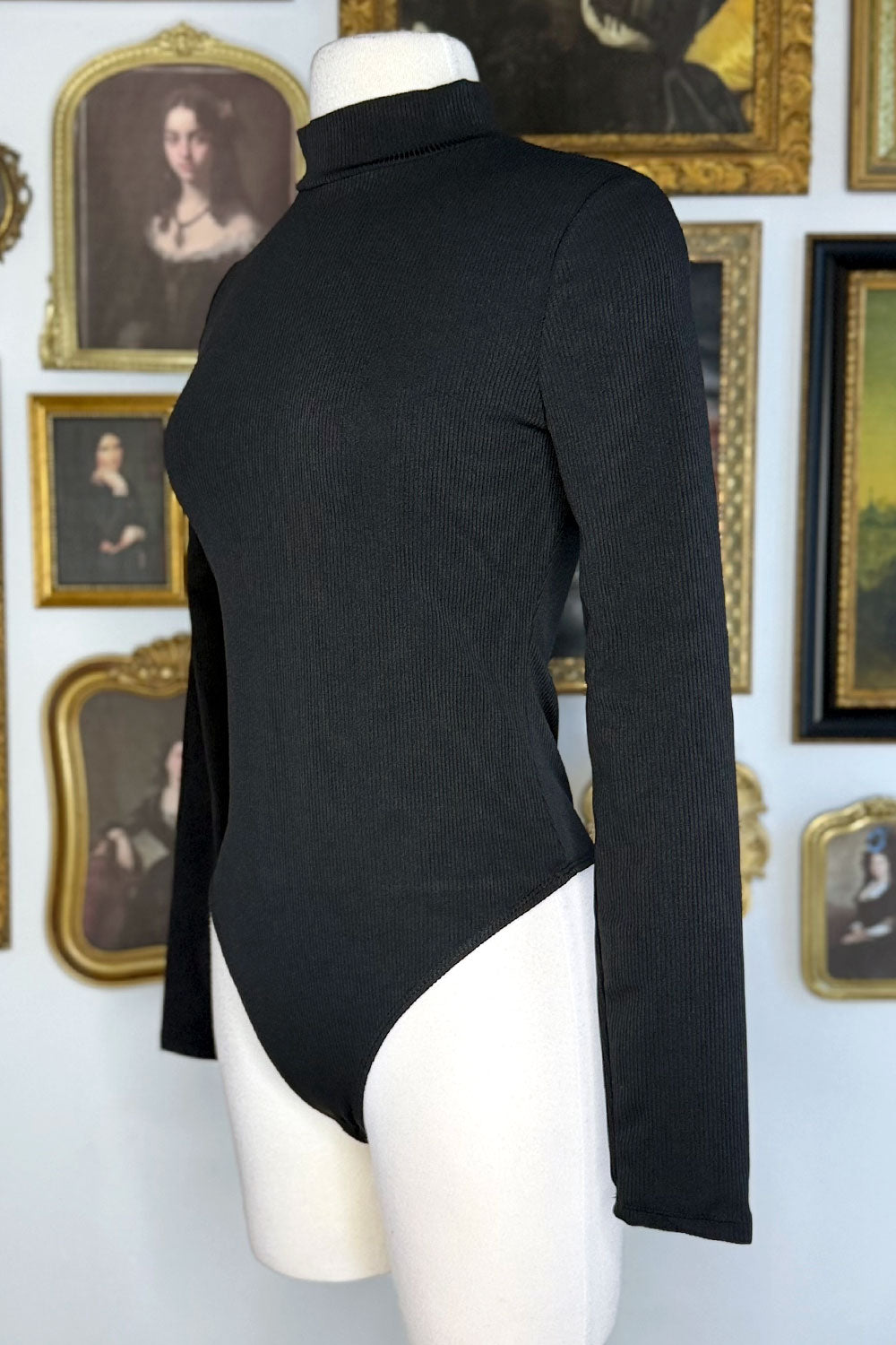 LORENA MOCK NECK BODYSUIT