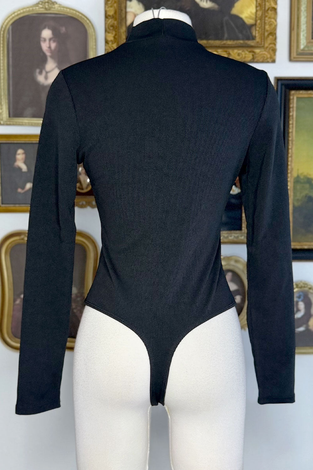 LORENA MOCK NECK BODYSUIT