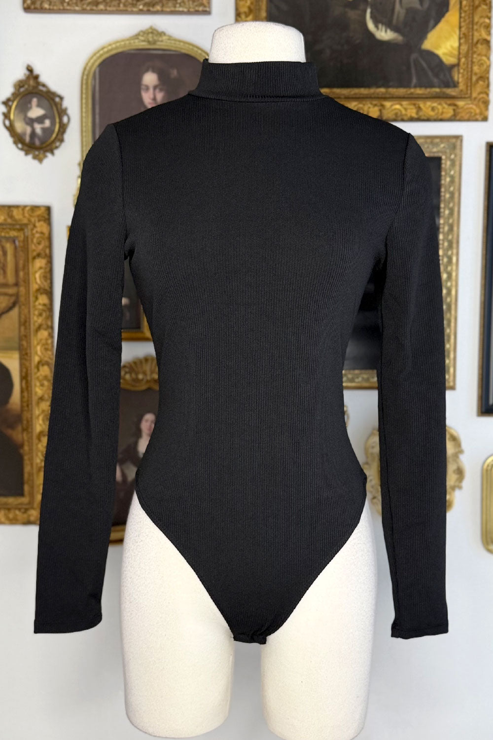 LORENA MOCK NECK BODYSUIT