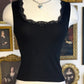 LUCILLE LACE TRIM TANK