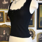 LUCILLE LACE TRIM TANK
