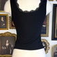 LUCILLE LACE TRIM TANK