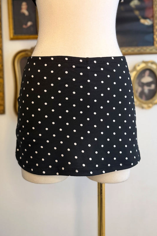 LUPE POLKA DOT MINI SKIRT