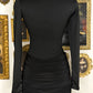 MALLORY MIXED MEDIA MINI DRESS