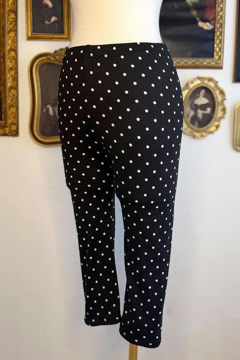 MARCELA POLKA DOT CAPRI LEGGINGS