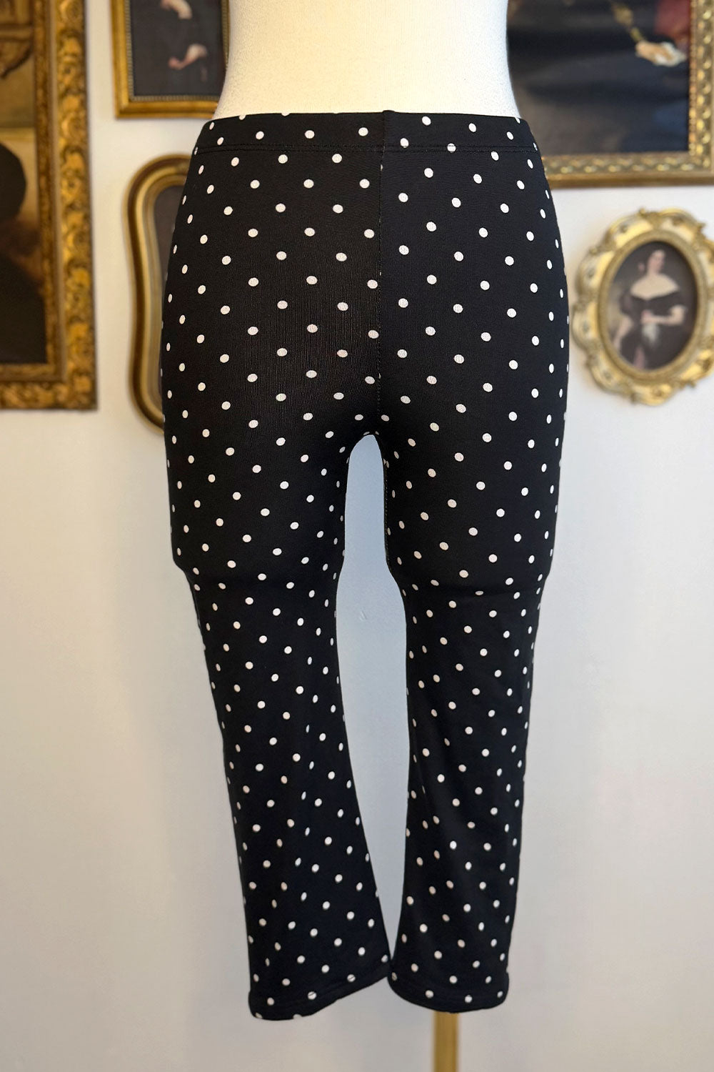 MARCELA POLKA DOT CAPRI LEGGINGS