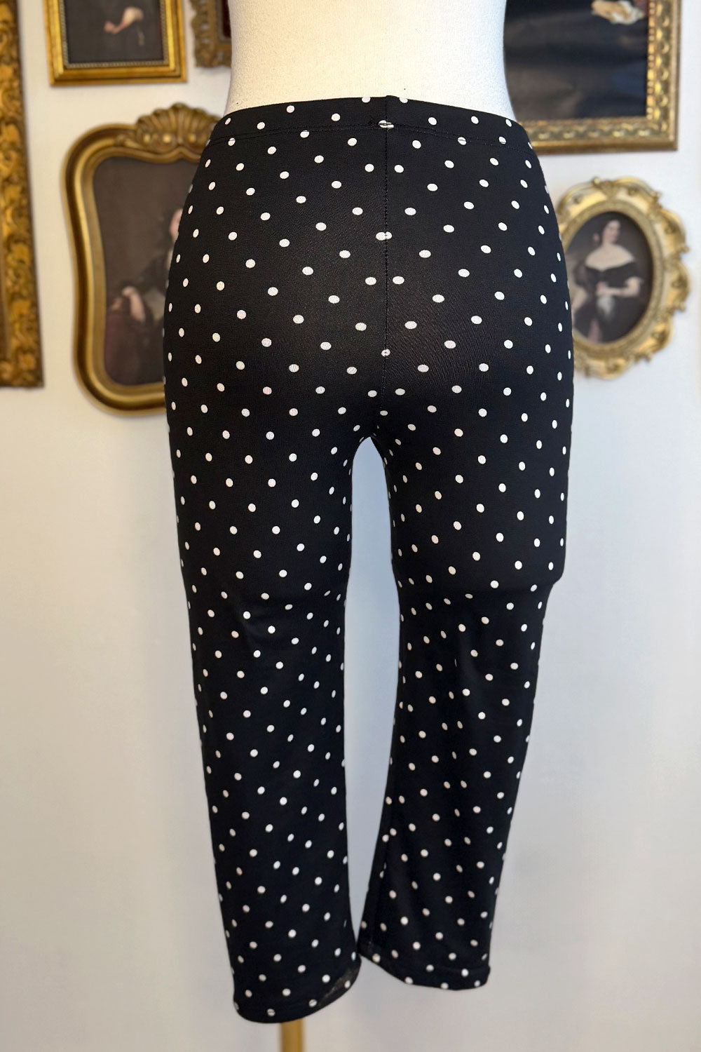 MARCELA POLKA DOT CAPRI LEGGINGS