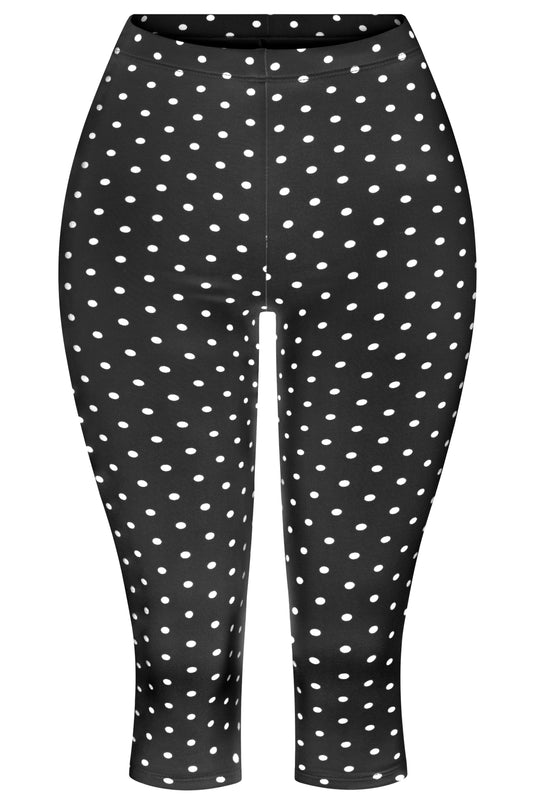 MARCELA POLKA DOT CAPRI LEGGINGS