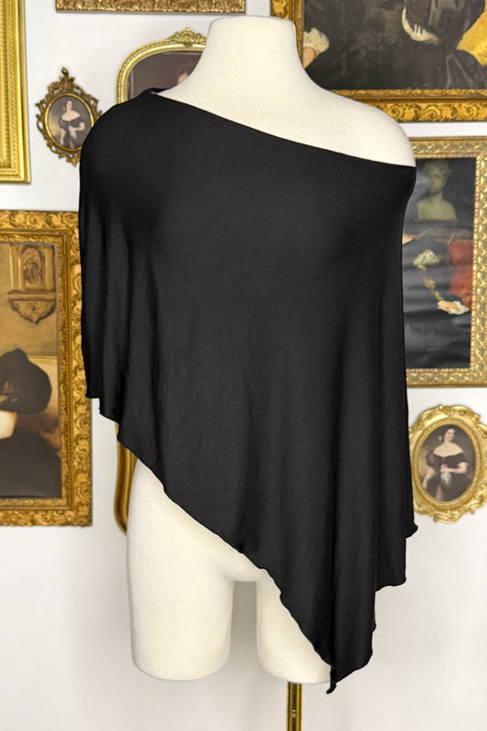 MELISSA KNIT CAPE TOP