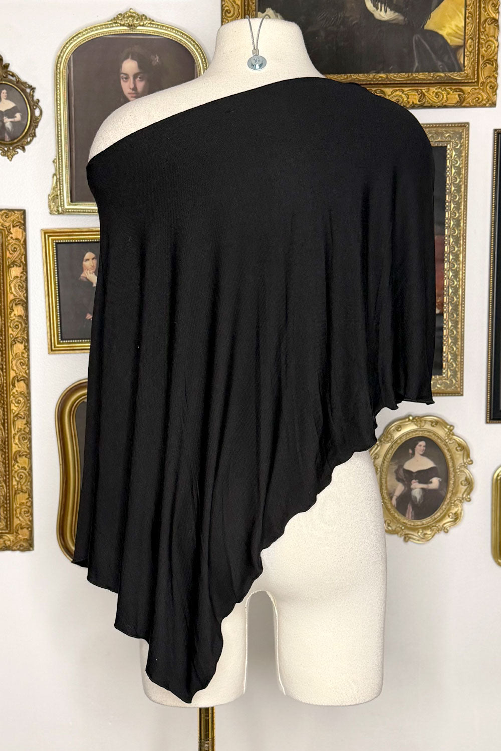 MELISSA KNIT CAPE TOP