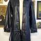 MELODY FAUX LEATHER TRENCH COAT