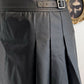 MEREDITH FAUX LEATHER SKIRT