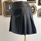 MEREDITH FAUX LEATHER SKIRT