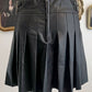 MEREDITH FAUX LEATHER SKIRT