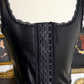 MONIQUE FAUX LEATHER CORSET TOP