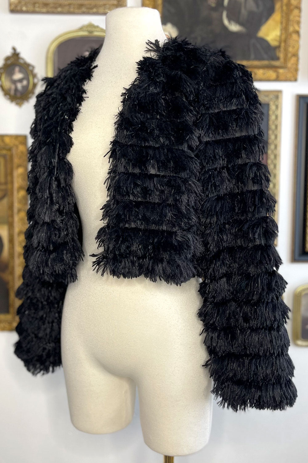 ROSALINDA FAUX FUR SHAGGY JACKET