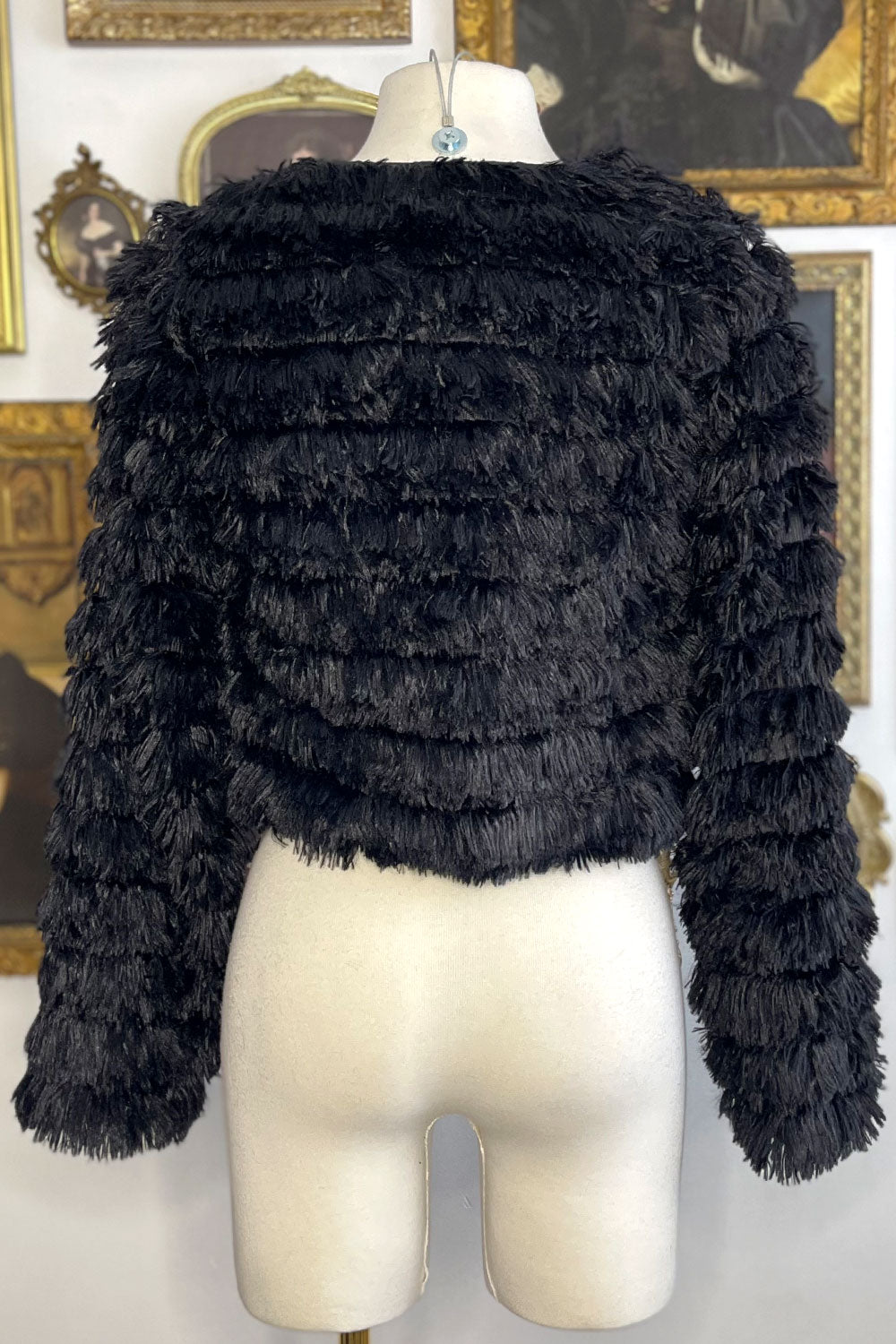 ROSALINDA FAUX FUR SHAGGY JACKET