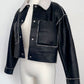 ROXANNE SHERPA LEATHER JACKET