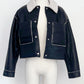 ROXANNE SHERPA LEATHER JACKET