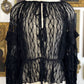 SAPPHYRE LACE SHEER TOP