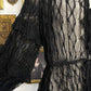 SAPPHYRE LACE SHEER TOP