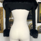 SEANNY FAUX FUR BOLERO