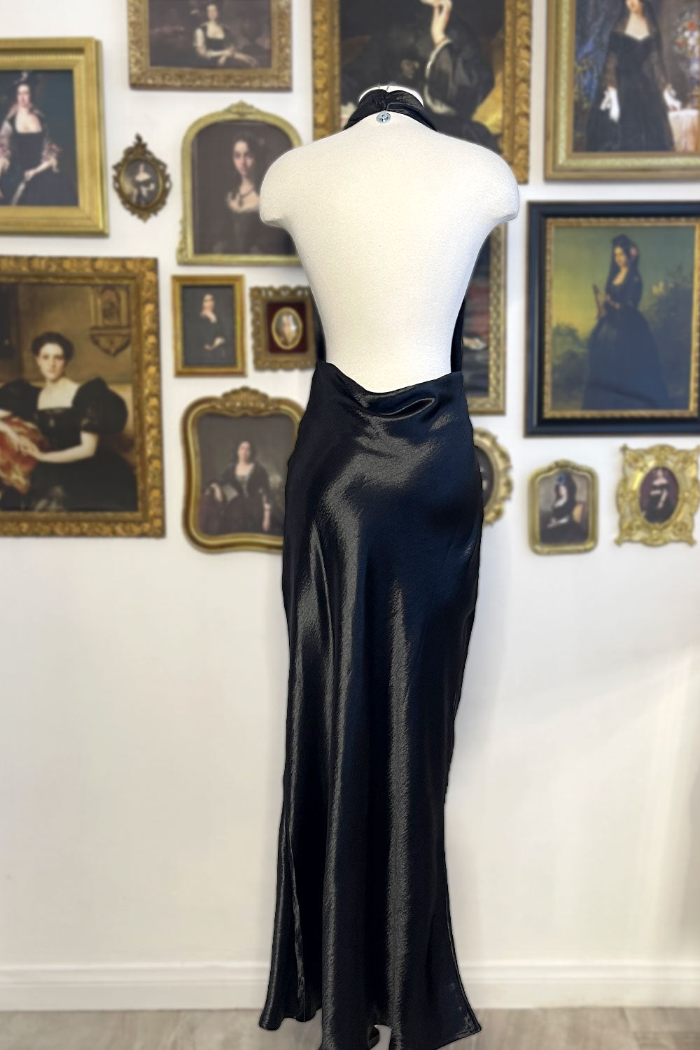 SYDNEY HALTER MAXI DRESS