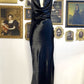 SYDNEY HALTER MAXI DRESS