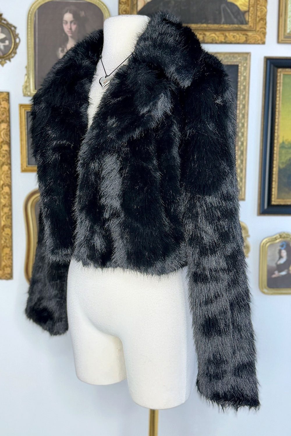 VALERIE FAUX FUR COAT