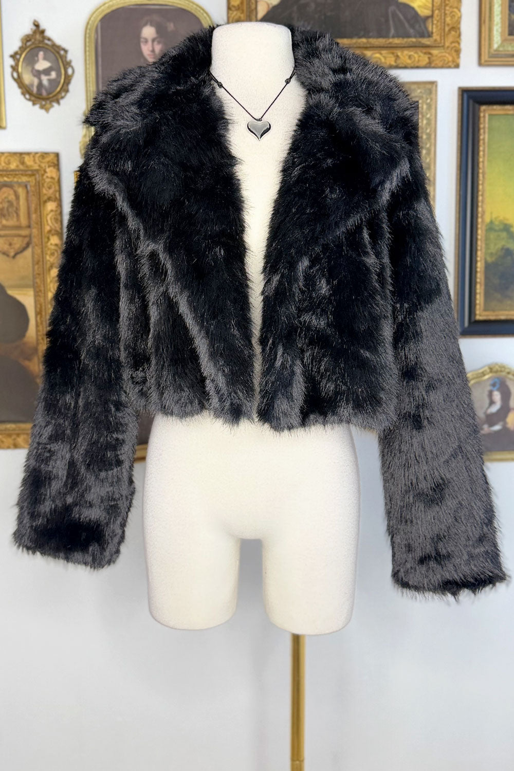 VALERIE FAUX FUR COAT