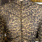 YISSEL LEOPARD MESH TOP