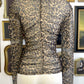 YISSEL LEOPARD MESH TOP