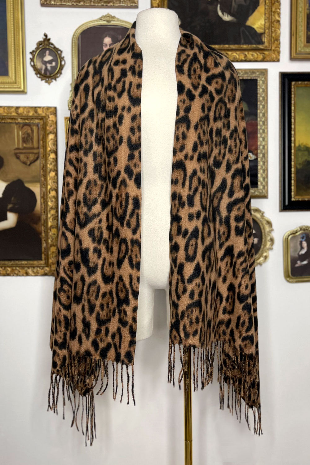 LEOPARD SCARF