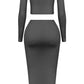 DIANA CROP TOP & MAXI SKIRT SET