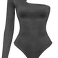 JULIET ONE SLEEVE CUTOUTS BODYSUIT