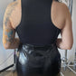 AMY RIBBED CROPPED TANK