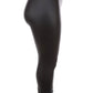 PLUS ANGELICA LEATHER LEGGINGS